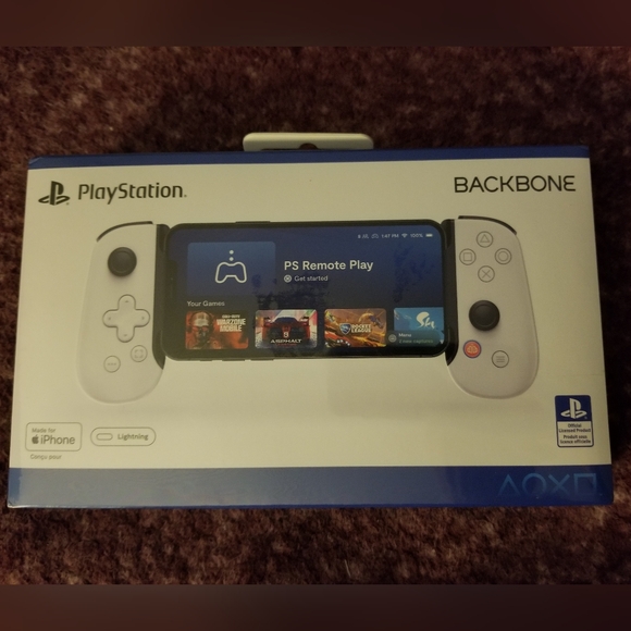 PlayStation Backbone for iPhone - White New - Picture 1 of 5